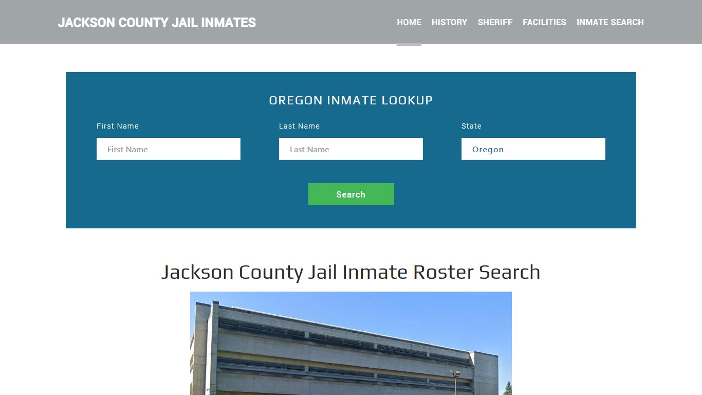 Jackson County Jail Inmate Roster Lookup, Medford, OR