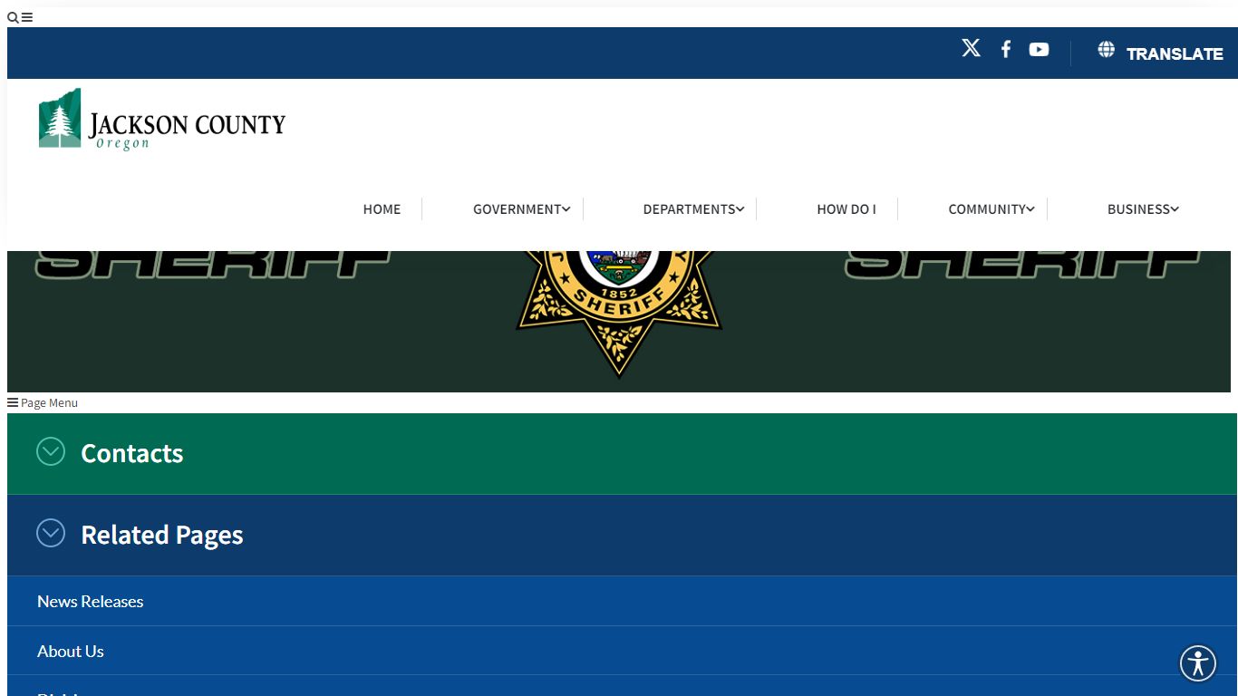 Jackson County, Oregon Sheriff's Office